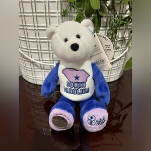 Coin Bear South Carolina  State Quarter Collectible Bear Limited Treasures NWT